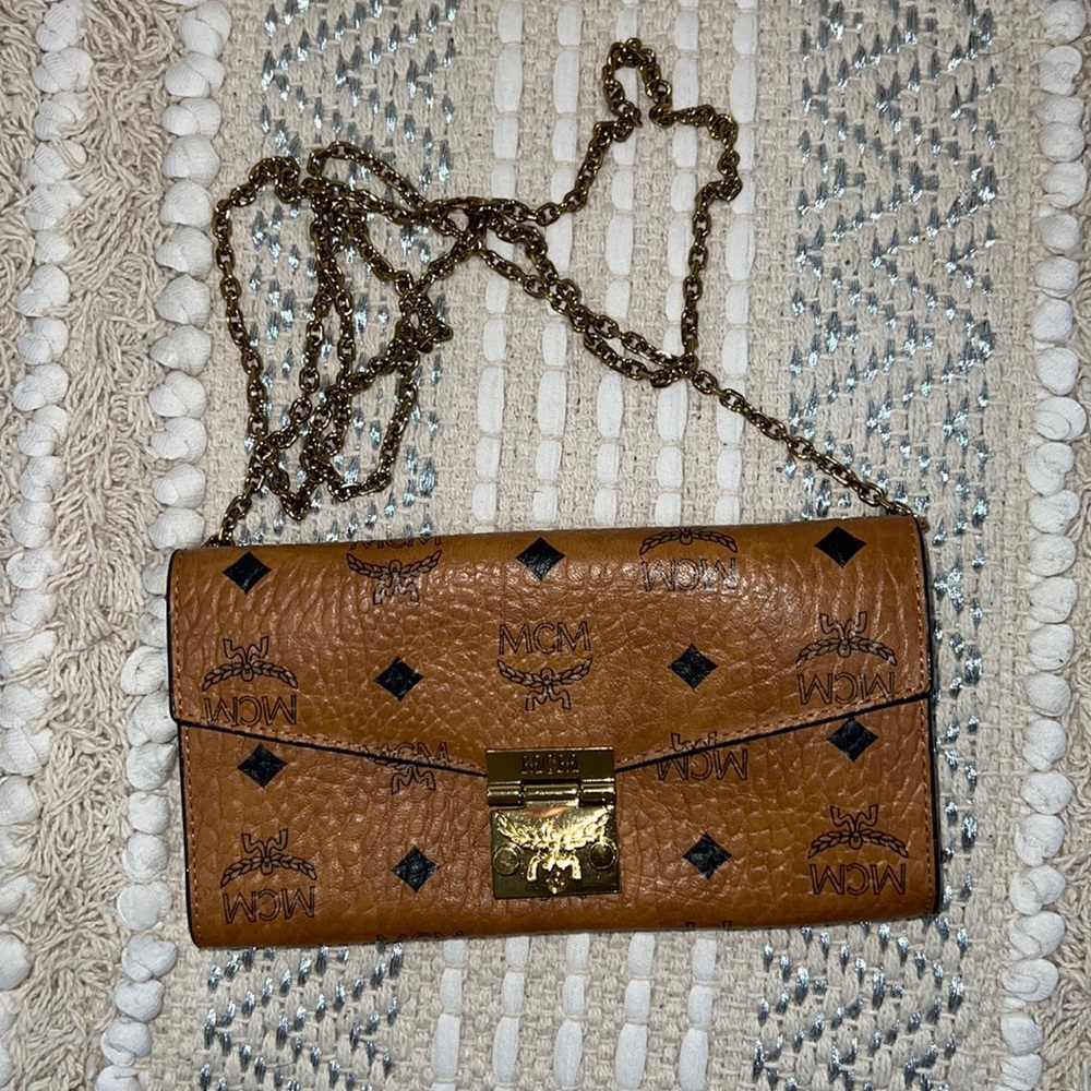 MCM crossbody wallet